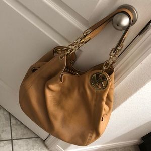 Brown Michael Kors handbag